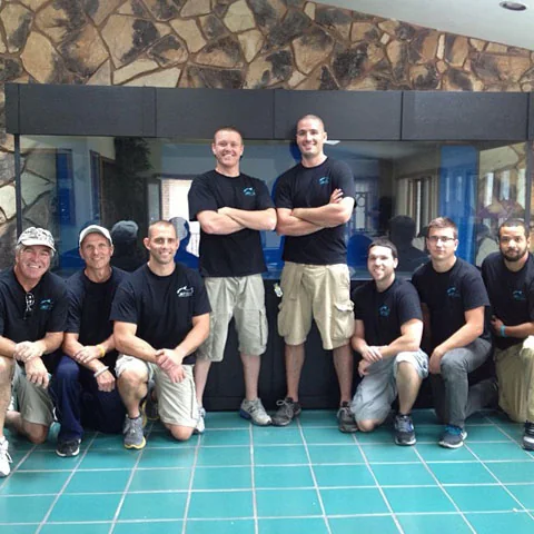 JK-Fish maintenance team photo 1